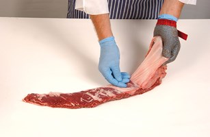 Skirt Steaks (diaphragm) Meat Cut Spec Step 3